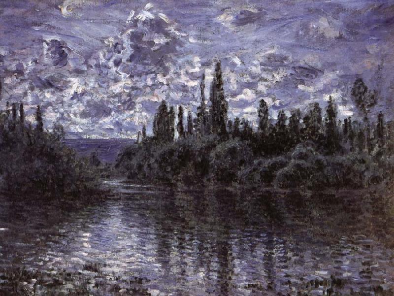 Claude Monet Bend in the Seine,near Vetheuil oil painting image